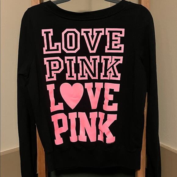 PINK Victorias Secret Pullover Y2k Sweatshirt - Picture 3 of 3